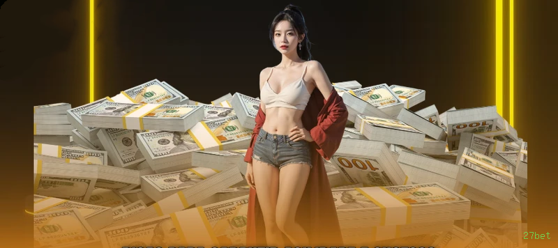 Imagem promocional do login da 27bet